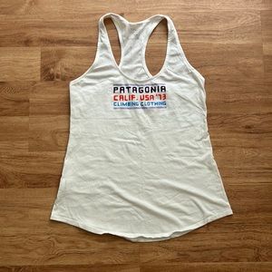 Patagonia Women Organic Cotton Tank White S